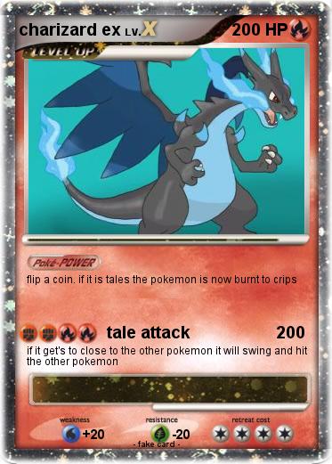Pokemon charizard ex