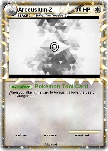 Pokemon Arceusium-Z