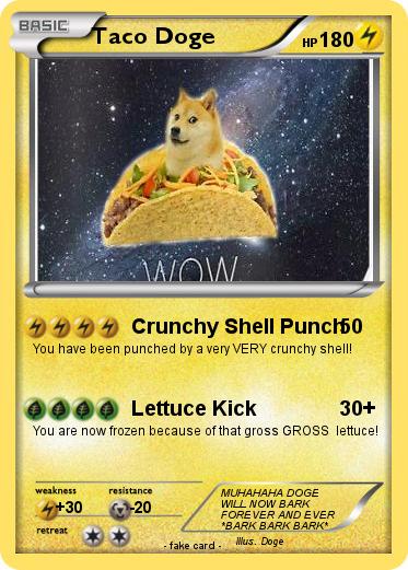 Pokemon Taco Doge