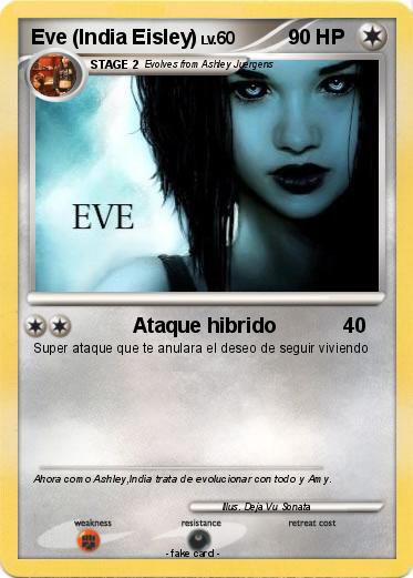 Pokemon Eve (India Eisley)