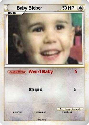 Pokemon Baby Bieber