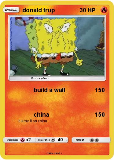 Pokemon donald trup