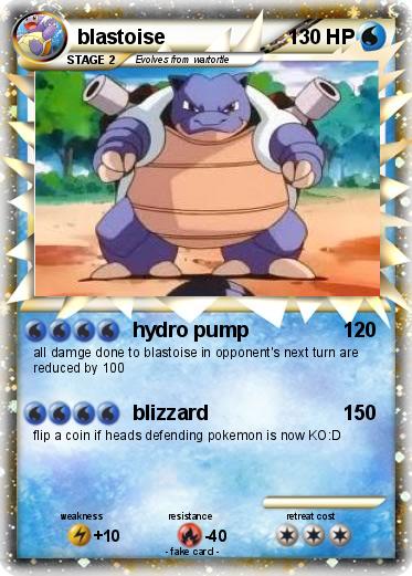 Pokemon blastoise