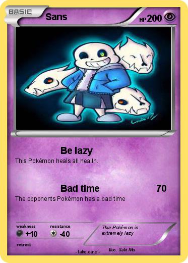 Pokemon Sans
