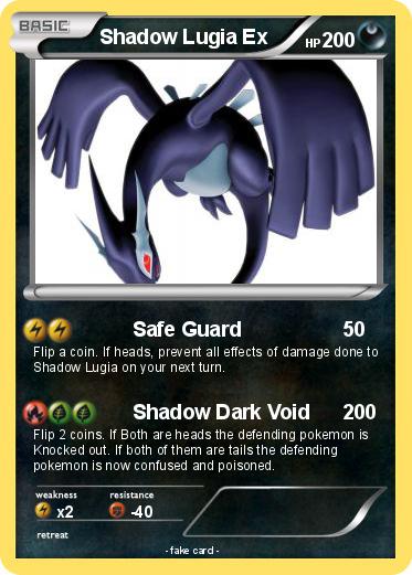 Pokemon Shadow Lugia Ex