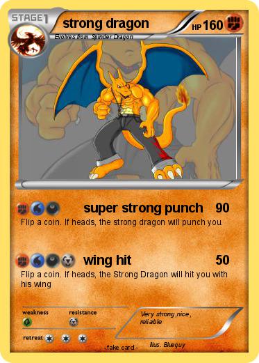 Pokemon strong dragon