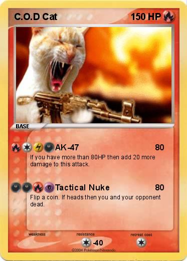 Pokemon C.O.D Cat