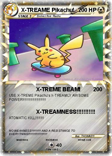 Pokemon X-TREAME Pikachu!
