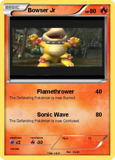 Pokemon Bowser Jr