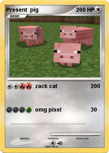 Pokemon Present  pig
