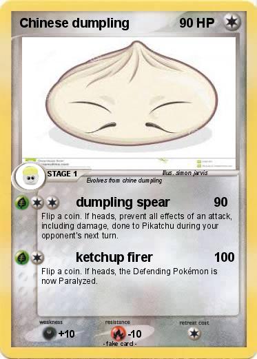 Pokemon Chinese dumpling