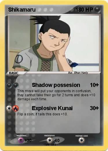 Pokemon Shikamaru Pokemon Shikamaru