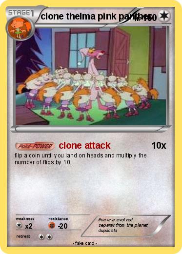 Pokemon clone thelma pink panther