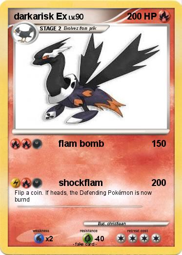 Pokemon darkarisk Ex