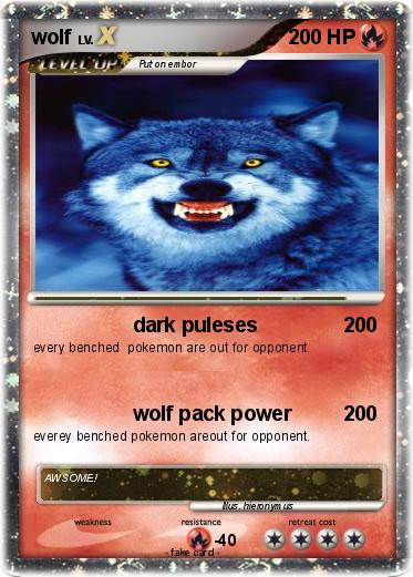 Pokemon wolf