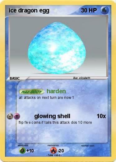 Pokemon ice dragon egg