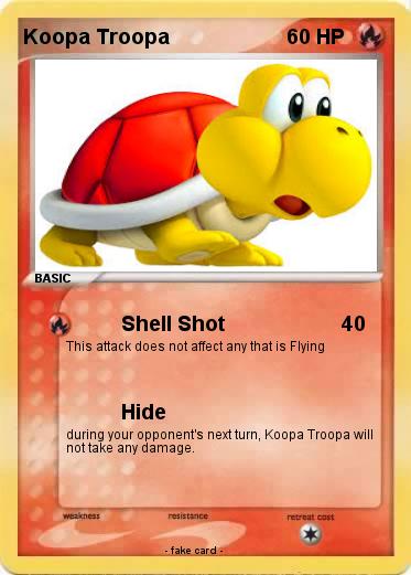 Pokemon Koopa Troopa