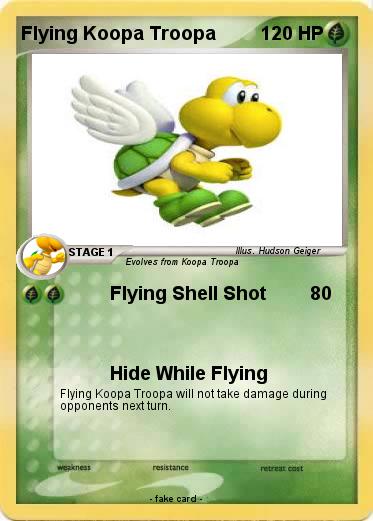 Pokemon Flying Koopa Troopa