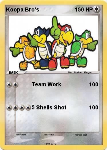 Pokemon Koopa Bro's