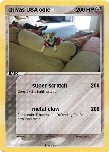 Pokemon chivas USA odie