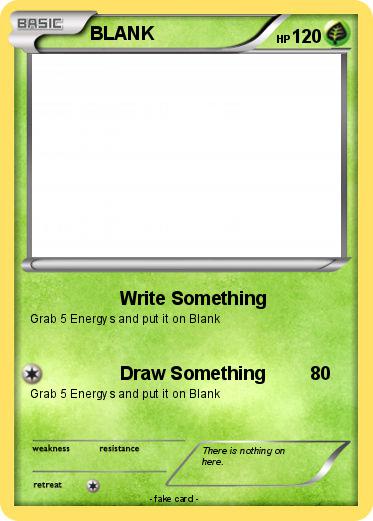 Pokemon BLANK