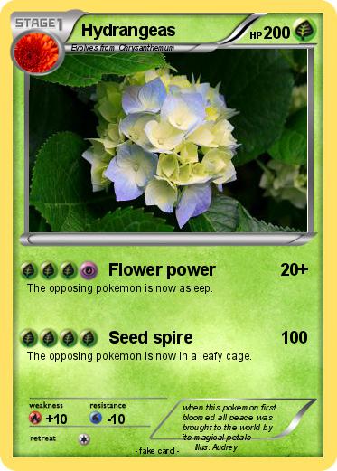 Pokemon Hydrangeas