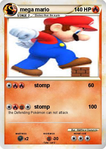 Pokemon mega mario