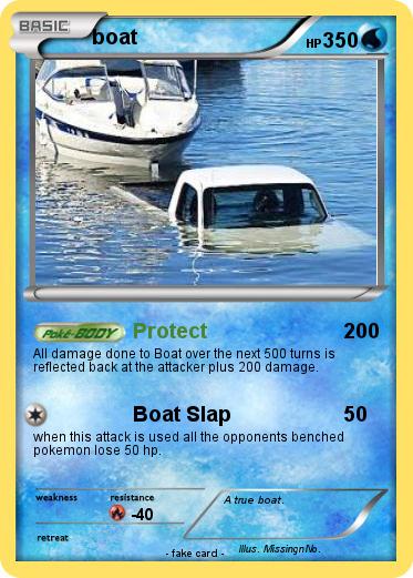 Pokemon boat