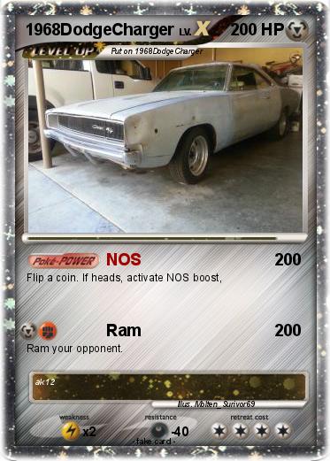 Pokemon 1968DodgeCharger