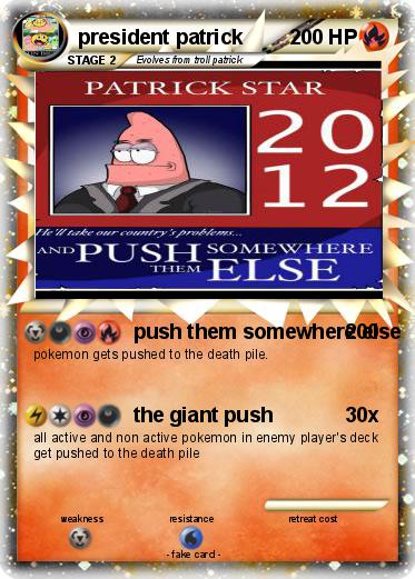 Pokemon president patrick