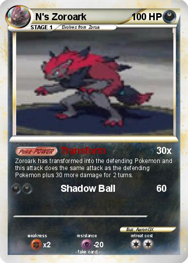 Pokemon N's Zoroark