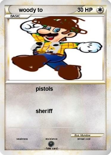 Pokemon woody to