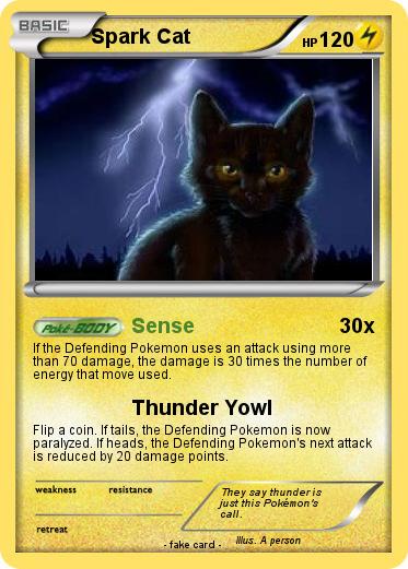 Pokemon Spark Cat