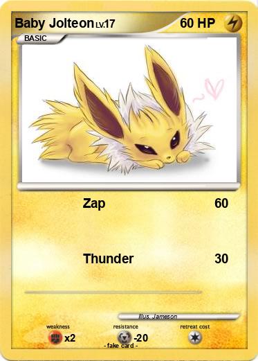 Pokemon Baby Jolteon
