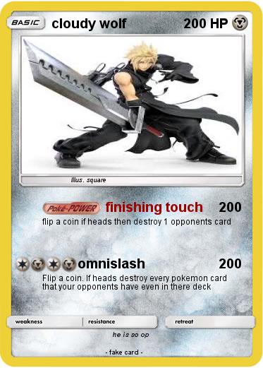 Pokemon cloudy wolf