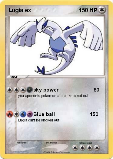 Pokemon Lugia ex