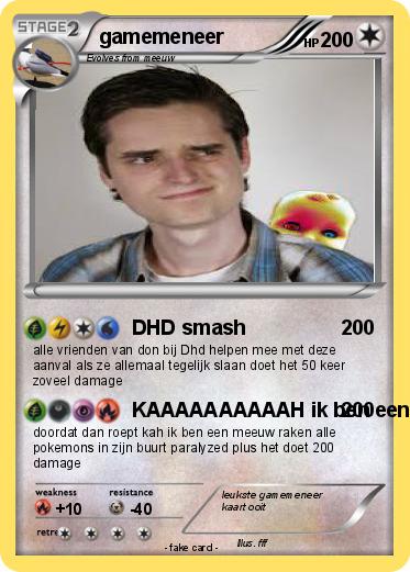 Pokemon gamemeneer