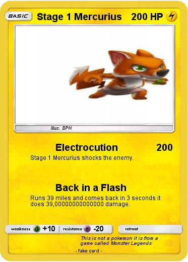 Pokemon Stage 1 Mercurius
