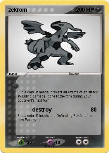 Pokemon zekrom
