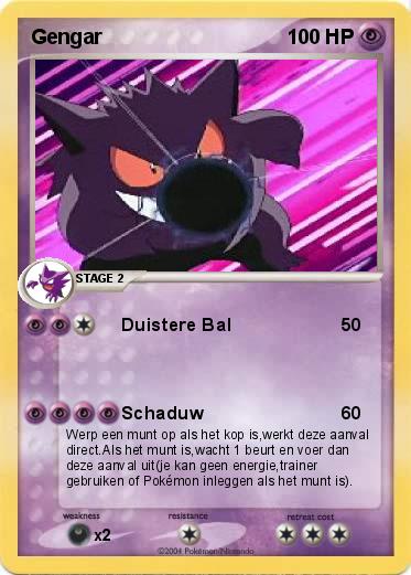 Pokemon Gengar