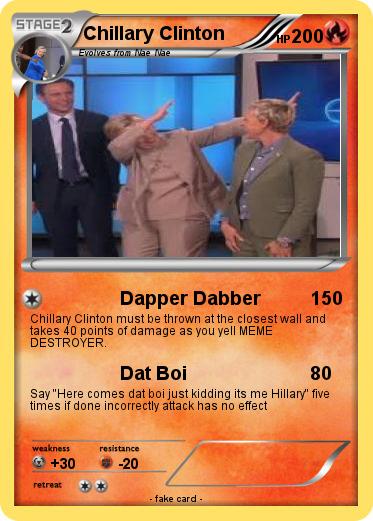 Pokemon Chillary Clinton