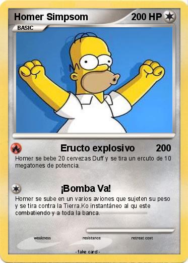 Pokemon Homer Simpsom