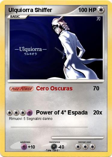 Pokemon Ulquiorra Shiffer