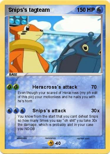 Pokemon Snips's tagteam