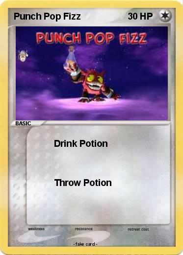 Pokemon Punch Pop Fizz