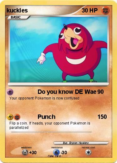 Pokemon kuckles