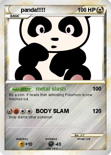 Pokemon panda!!!!!
