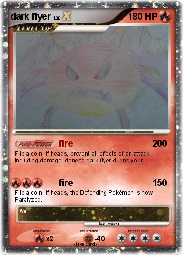Pokemon dark flyer