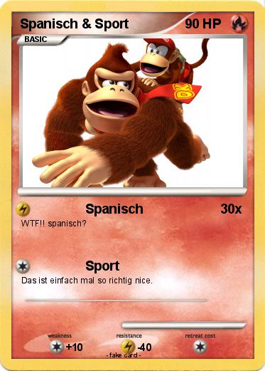 Pokemon Spanisch & Sport