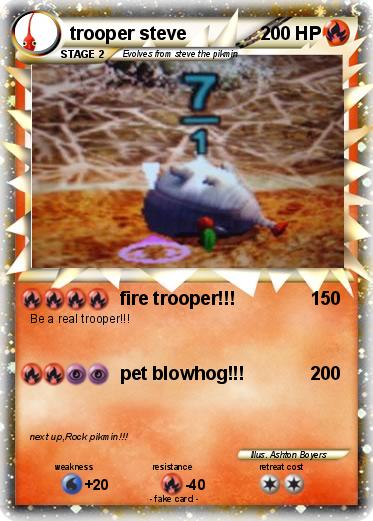Pokemon trooper steve